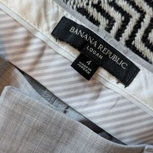Banana Republic Gray Straight Leg Pants